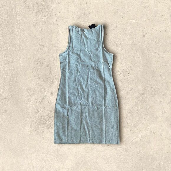 Forever 21 Gray Sleeveless Mini Dress Sz M NWT - Picture 3 of 5